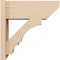 Ekena Millwork 7 1/2-in W x 18-in D x 18-in H Balboa Slat Rough Cedar Woodgrain TimberThane Outlooker, Primed Tan OUTUR075X18X18BOA24RCPR - alternate 6